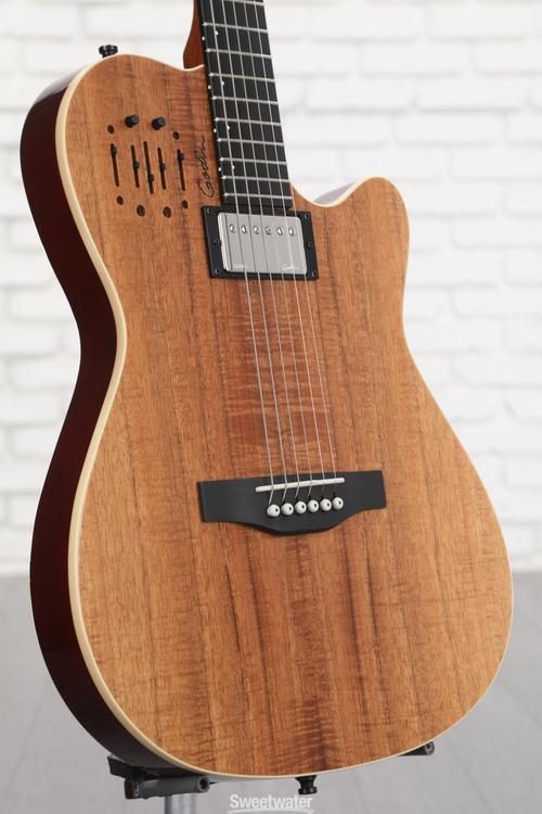 Godin A6 Ultra Extreme Koa HG - Natural | Sweetwater