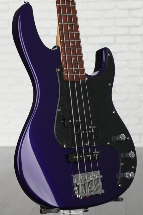ESP LTD AP-204 Bass Guitar - Dark Metallic Purple | Sweetwater