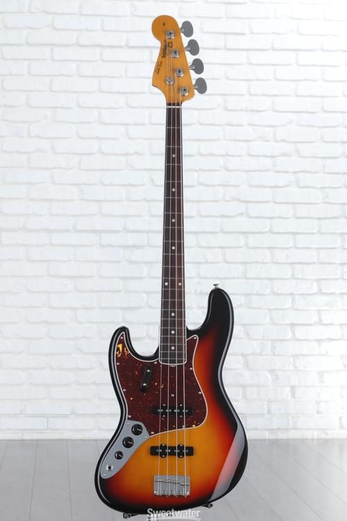 Fender American Vintage II 1966 Left-handed Jazz Bass - 3-color Sunburst
