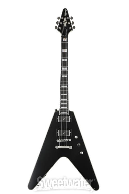 Epiphone Flying V Prophecy Electric Guitar - Black Aged Gloss ...