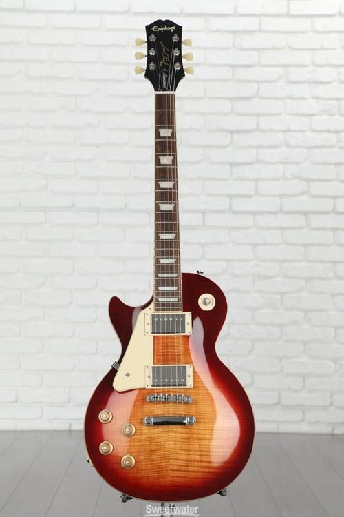 Epiphone les paul standard 2024 left handed cherry sunburst