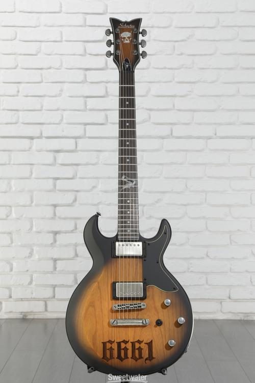 Schecter Zacky Vengeance Signature Electric Guitar - Aged Natural