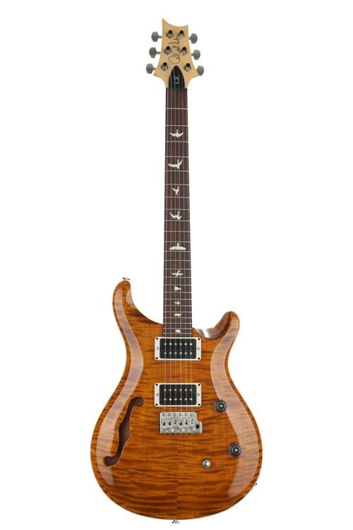 ギター PRS CE 24 Semi-Hollow Amber 2022 PRS CE 24 Semi-Hollow Electric Guitar - Amber | Sweetwater