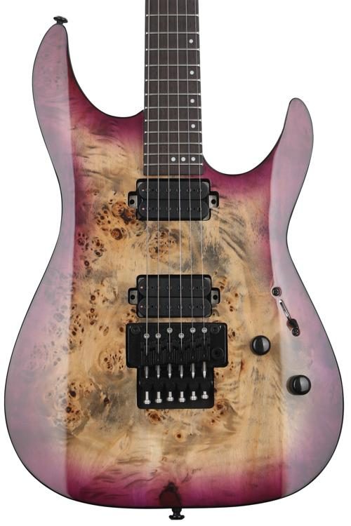 Schecter C-6 FR Pro Electric Guitar - Aurora Burst, Sweetwater