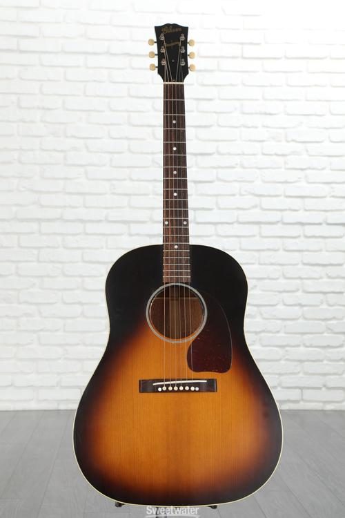 Gibson Acoustic 1942 Banner J-45 Murphy Lab Light Aged Acoustic Guitar -  Vintage Sunburst