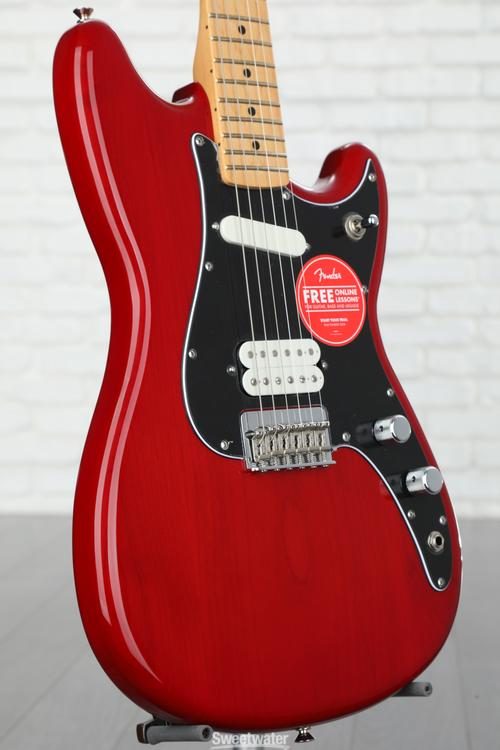 Fender Player Duo-Sonic HS - Crimson Red Transparent | Sweetwater