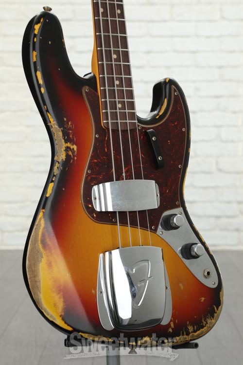 Fender Custom Shop 1961 Time Machine Heavy Relic Jazz Bass