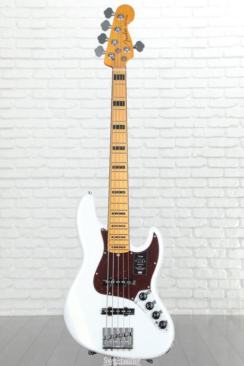 Bass　V　with　Arctic　Fender　Maple　Fingerboard　Ultra　American　Pearl　Jazz　Sweetwater