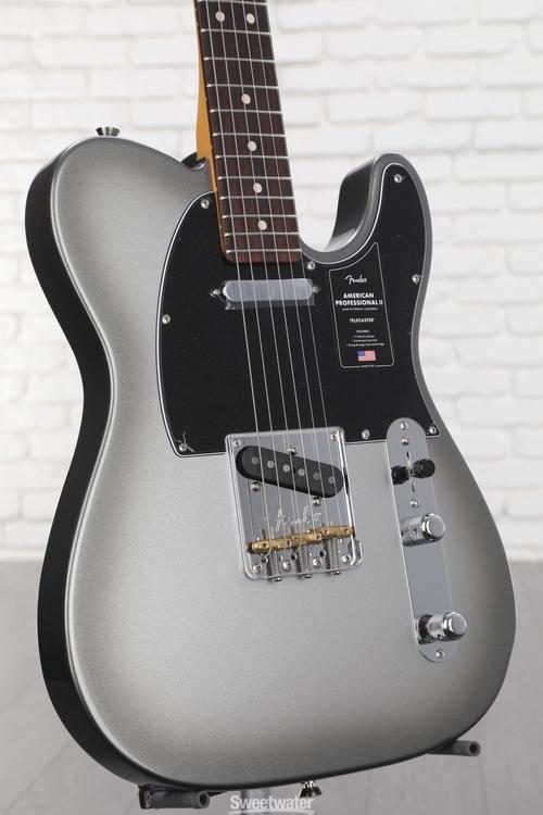 Fender American Professional II Telecaster - Mercury with Rosewood  Fingerboard