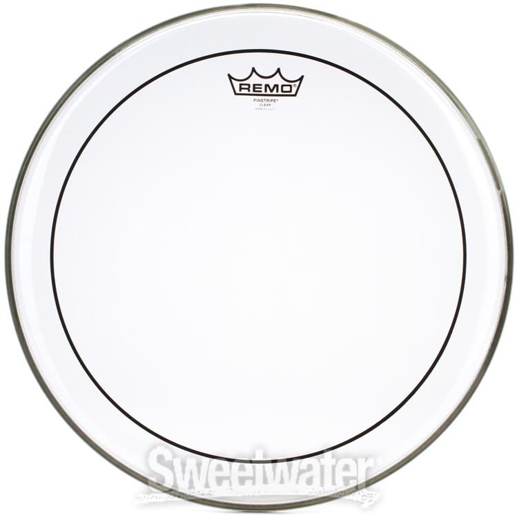 Remo Pinstripe Clear 3-piece Tom Pack - 10/12/16 inch