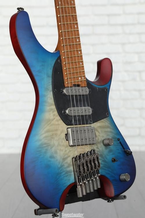 Ibanez QX54QM - Blue Sphere Burst Flat | Sweetwater