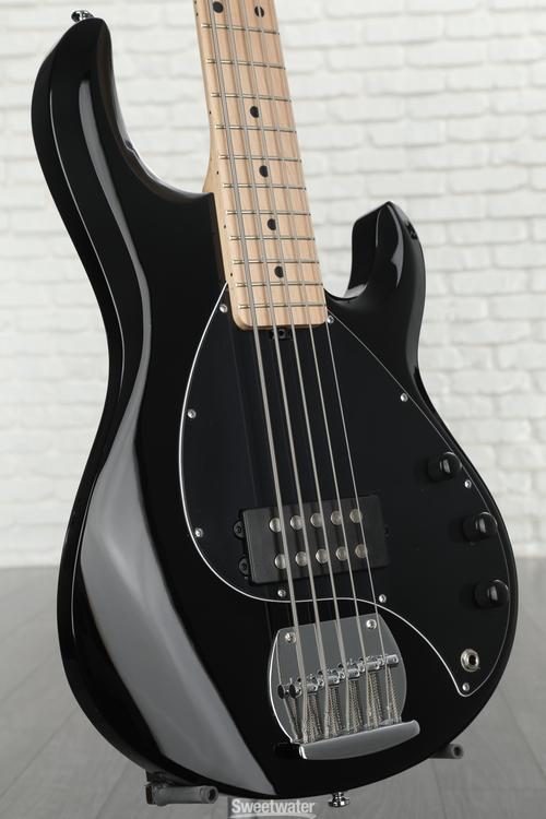 Sterling By Music Man StingRay RAY5 Bass Guitar - Black | Sweetwater