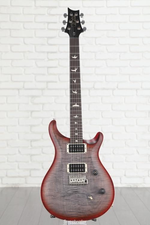 PRS Limited-edition CE 24 Electric Guitar - Nitro Satin Faded Grey Black  Cherry Burst