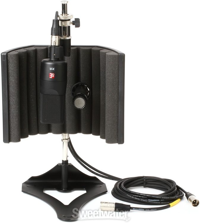 sE Electronics Guitar Recording Bundle with Reflexion Filter