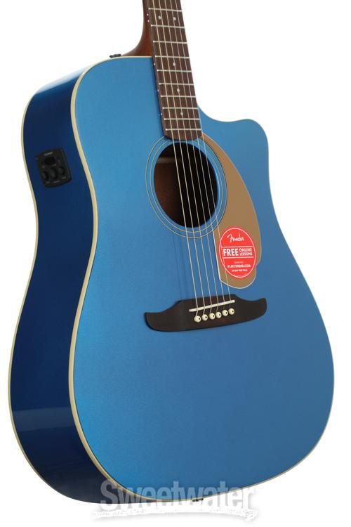 Fender Redondo Player Acoustic-electric Guitar - Belmont Blue 