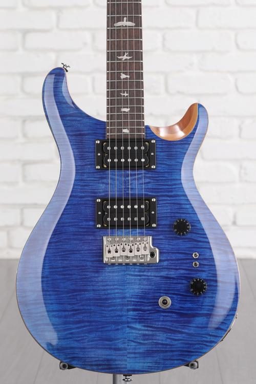 PRS SE Custom 24-08 Electric Guitar - Faded Blue Reviews | Sweetwater