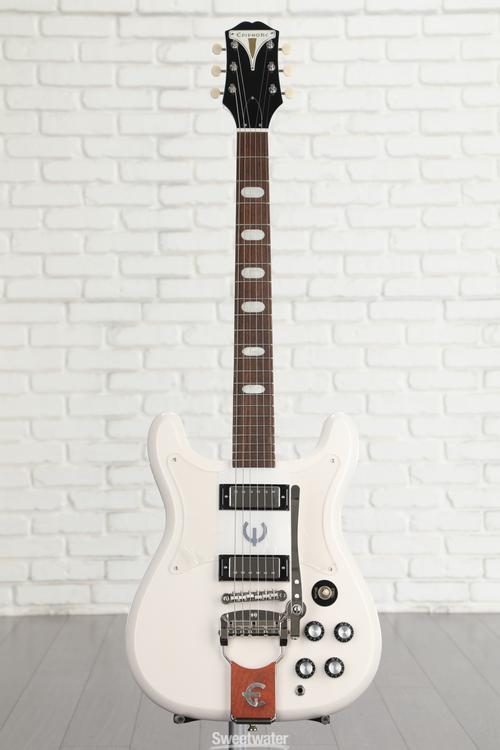 Epiphone Crestwood Custom (Tremotone) Electric Guitar - Polaris White