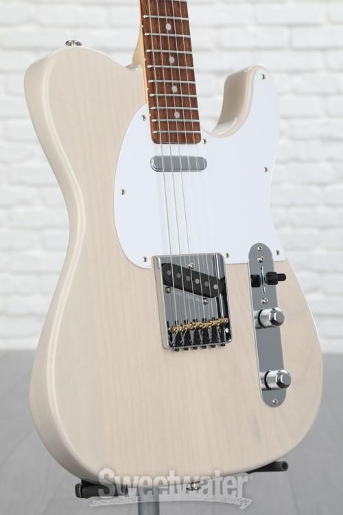 G&L Fullerton Deluxe ASAT Classic AlNiCo Electric Guitar - Blonde