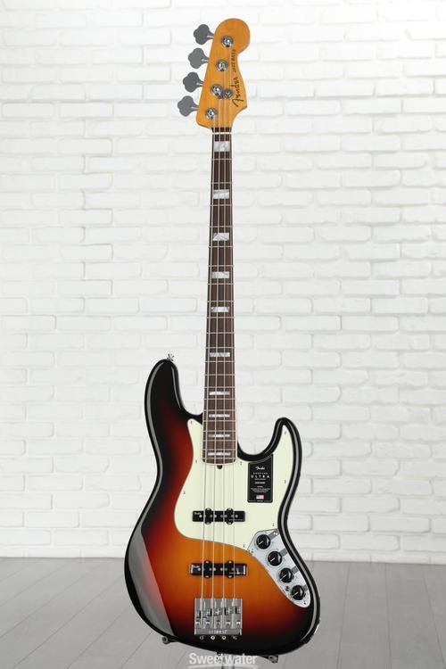 お得日本製Fender USA American ultra jazzbass ジャスベース アクティブ ピックガードオーダー 白 黒 サンバースト フェンダー その他