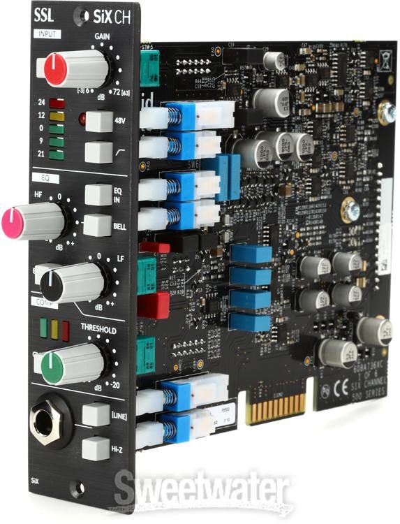 Solid State Logic SiX Channel 500 Series Channel Strip | Sweetwater