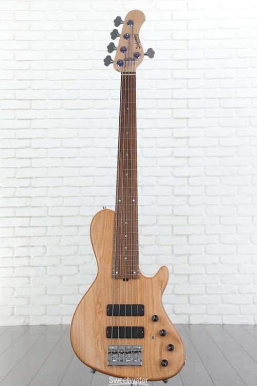 Sadowsky MetroLine 24-fret Single Cut Bass, Red Alder Body, 5-string -  Natural Transparent Satin