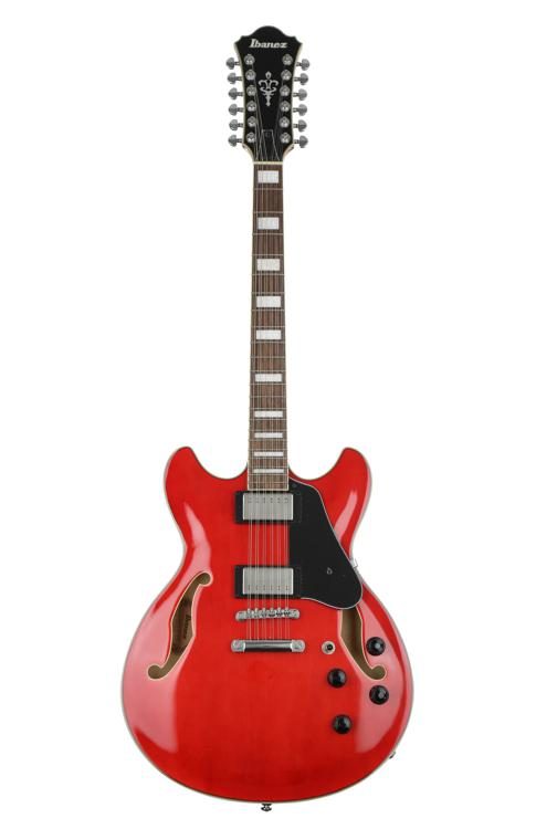 Ibanze ギータ Amazon.com: Ibanez Artcore AS7312 Semi-Hollow 12-String