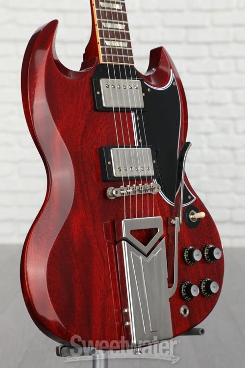 Gibson Custom 60th Anniversary 1961 SG Les Paul Standard VOS Electric  Guitar - Cherry Red