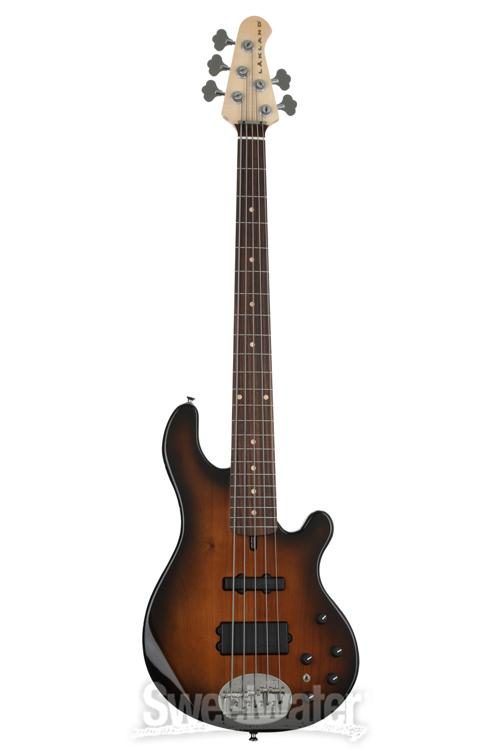 Lakland USA Classic 55-14 5-string Bass Guitar - Tobacco Sunburst with  Rosewood Fingerboard