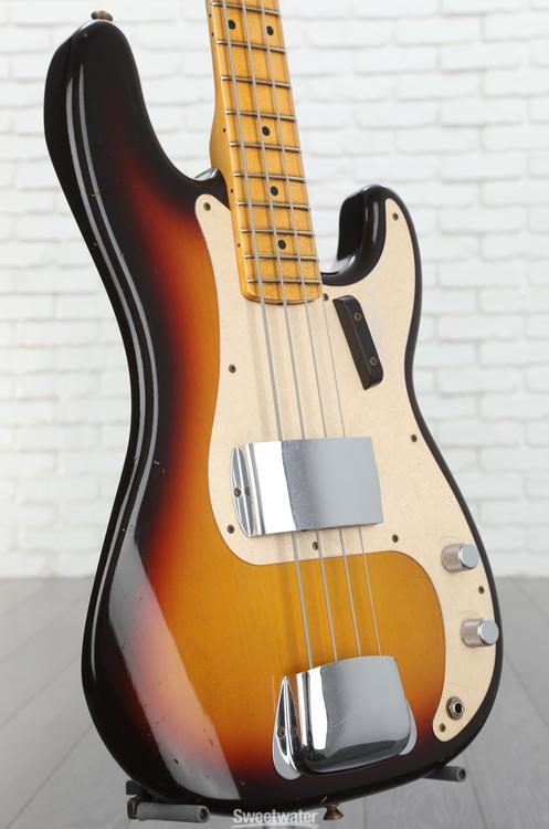 Fender Custom Shop '59 Precision Bass Journeyman Relic - Chocolate