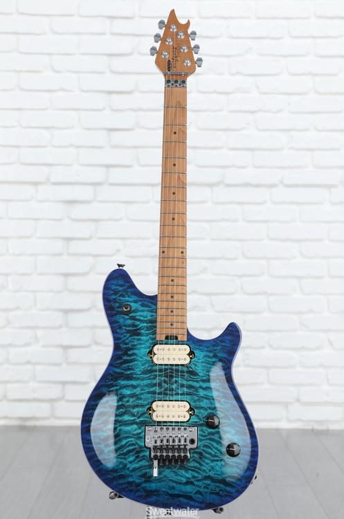 EVH Wolfgang Special QM Electric Guitar - Chlorine Burst with