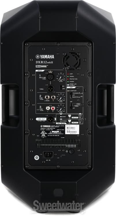 Yamaha DXR12 Mkii Rental - (Single) 12 1100W 2-Way Active Loudspeaker -  Canal Sound & Light