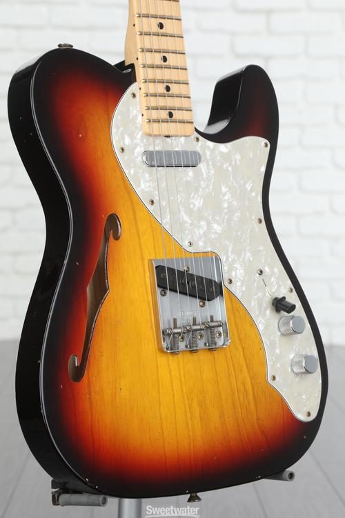 Fender Vintera II '60s Telecaster Thinline Electric Guitar – 3