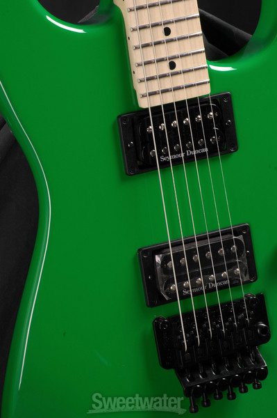 Charvel San Dimas Style 1 2H - Limited Edition Color - Slime Green