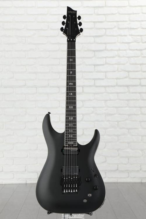 Schecter C-1 FR-S SLS Evil Twin - Satin Black | Sweetwater