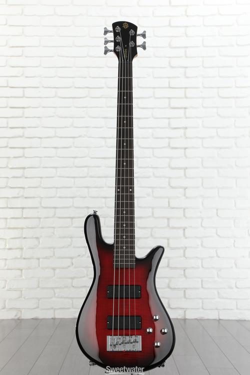 Spector Legend 5 Standard Bass Guitar - Black Cherry Gloss