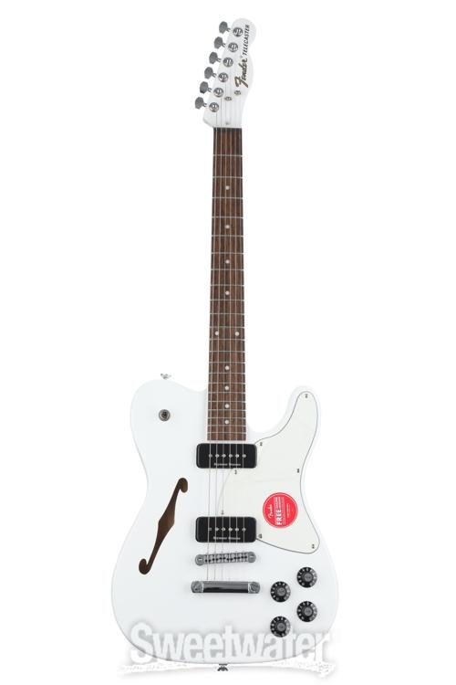 Fender Jim Adkins JA-90 Telecaster Thinline - White | Sweetwater