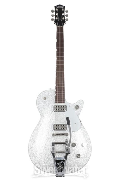 Gretsch G6129 Players Edition Duo Jet - Silver Sparkle