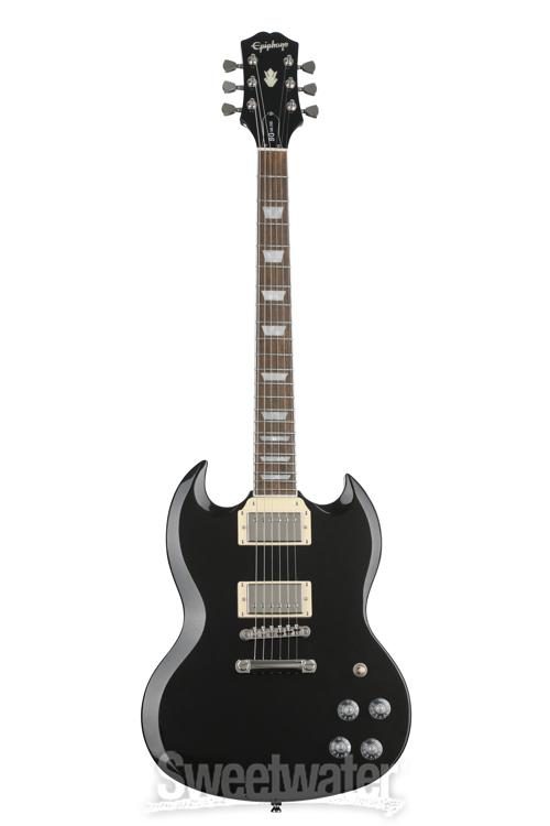 Epiphone SG Muse Electric Guitar - Jet Black Metallic | Sweetwater