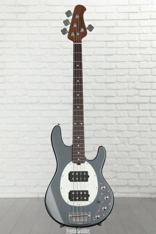 Sterling By Music Man StingRay RAY34HH Bass Guitar - Charcoal Frost