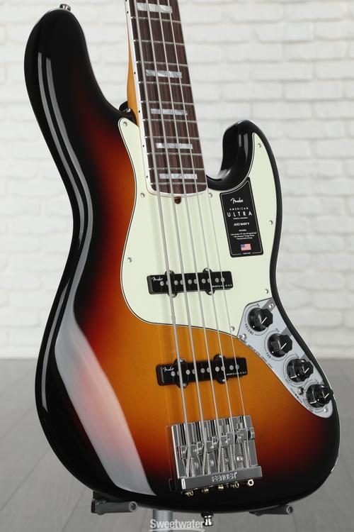 Fender American Ultra Jazz Bass V - Ultraburst with Rosewood Fingerboard