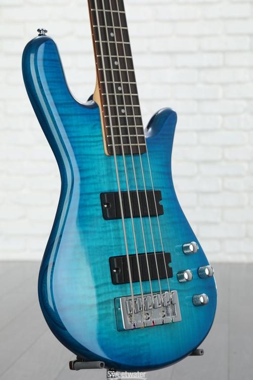 Spector Legend 5 Standard Bass Guitar - Blue Stain Gloss | Sweetwater