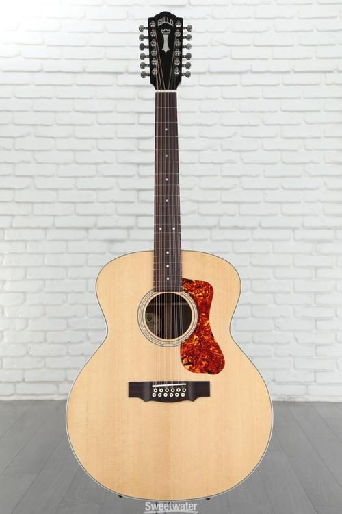 Guild F-1512 Jumbo 12-string Acoustic Guitar - Natural | Sweetwater