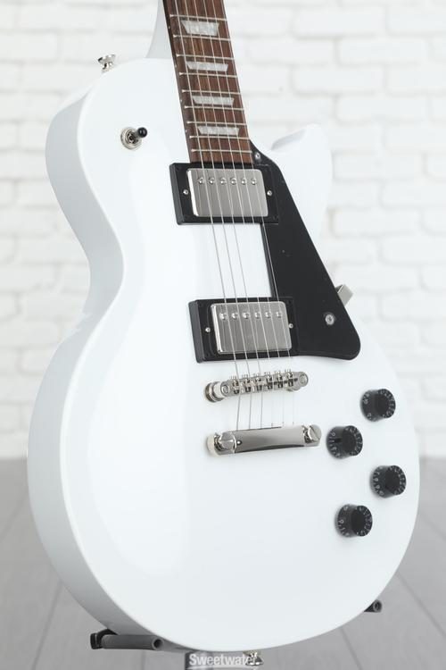 Epiphone Les Paul Studio Electric Guitar - Alpine White | Sweetwater