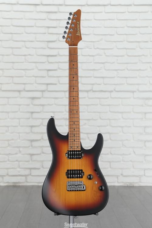 Ibanez Prestige AZ2402 Electric Guitar - Tri Burst Fade Flat