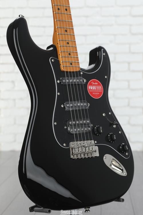 Squier Classic Vibe '70s Stratocaster HSS - Black with Maple Fingerboard