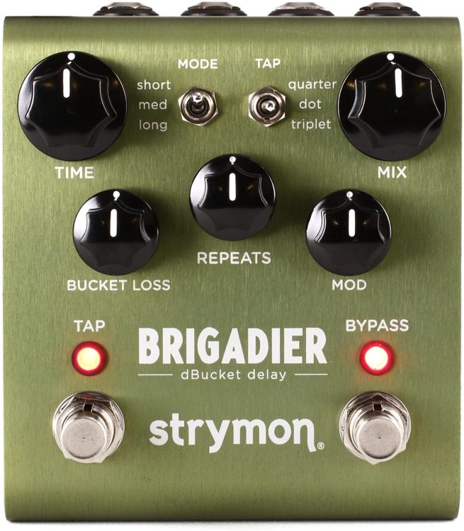 Strymon Brigadier dBucket Delay Pedal Reviews | Sweetwater