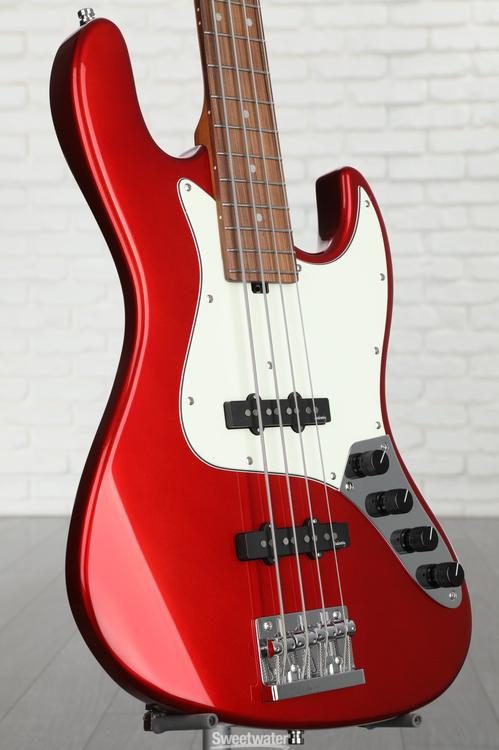 Sadowsky MetroExpress 21-fret Vintage JJ Bass, 4-string - Candy Apple Red  Metallic