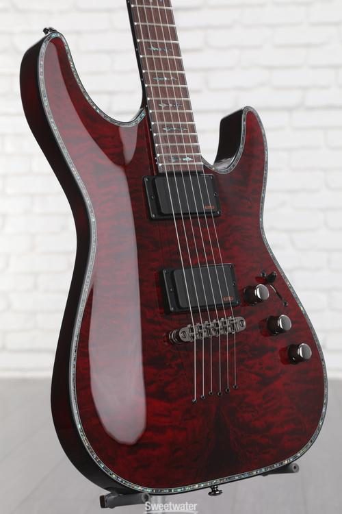 Schecter Hellraiser C-1 - Black Cherry Reviews | Sweetwater