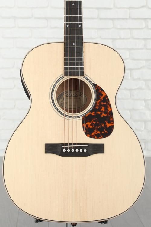 OM-03E Mahogany Acoustic-Electric Guitar - Natural Satin - Sweetwater