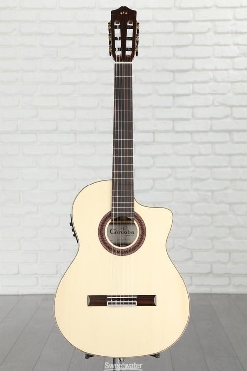 Cordoba GK Studio Negra Nylon String Acoustic-electric Guitar 